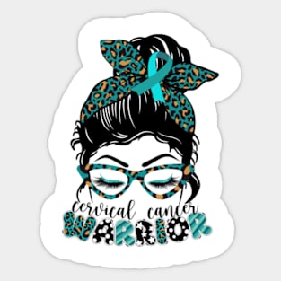 Cervical cancer warrior Sticker